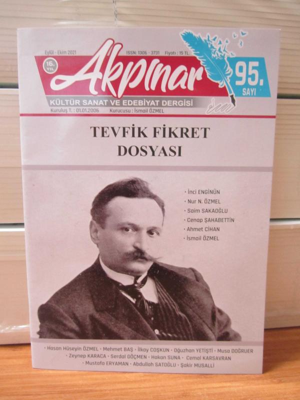 AKPINAR Kültür Sanat ve Edebiyat Dergisi - 95.Sayı -  Eylül - Ekim 2021