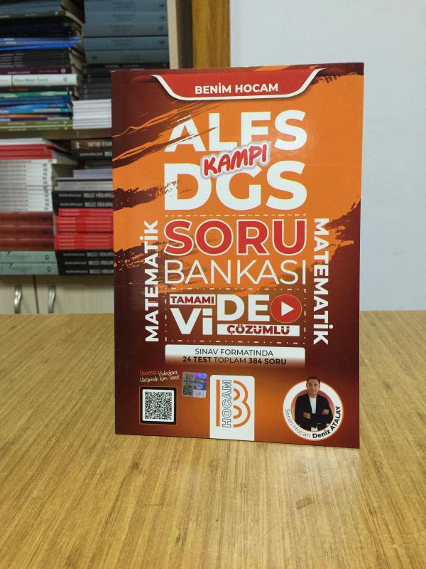 ALES DGS Matematik Kampı Soru Bankası Video Çözümlü Benim Hocam Yayınları