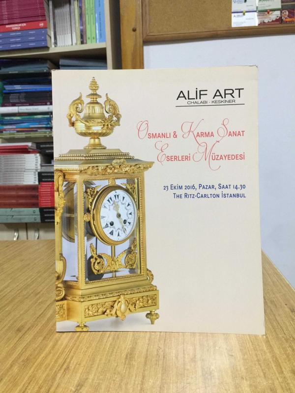 ALİF ART Osmanlı ve Karma Sanat Eserleri Müzayedesi 23 Ekim 2016