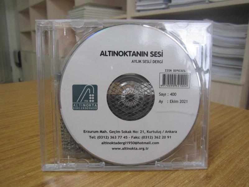 Altınoktanın Sesi Aylık Sesli Dergi [CD] - Sayı 400 - Ekim 2021 [Altınokta Körler Derneği]