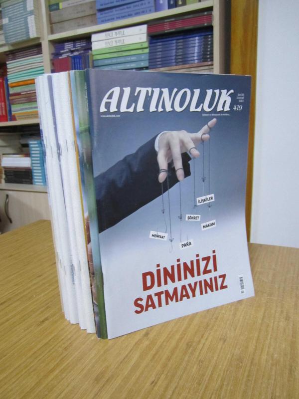 ALTINOLUK DERGİSİ - 2021 Yılı 11 Sayı TAKIM (Sayılar: 419-429 ve Arası) Ekleri Yok