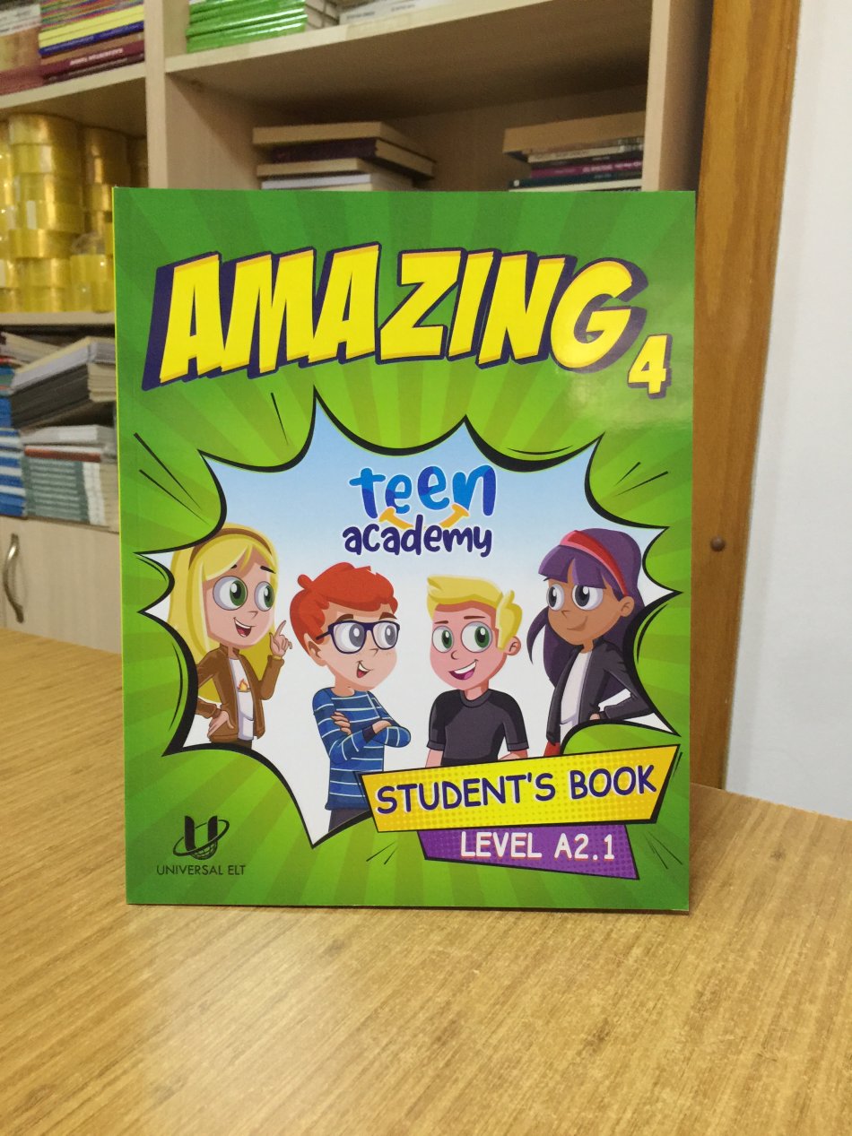 Amazing 4 Teen Academy Level A2.1 (Student's Book + Workbook & Grammar)