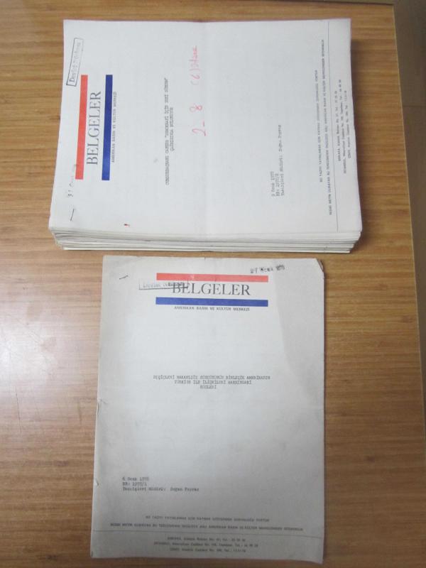 Amerikan Basın ve Kültür Merkezi Belgeler - 53 Sayı - 1978