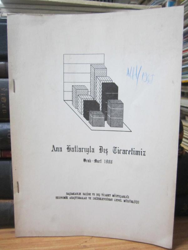 Ana Hatlarıyla Dış Ticaretimiz Ocak Mart 1988