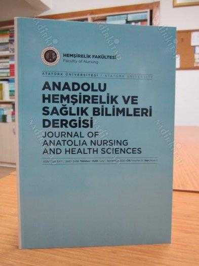Anadolu Hemşirelik ve Sağlık Bilimleri Dergisi - Cilt 23 Sayı 3 - Temmuz Eylül 2020 - Atatürk Üniversitesi Sağlık Bilimleri Fakültesi