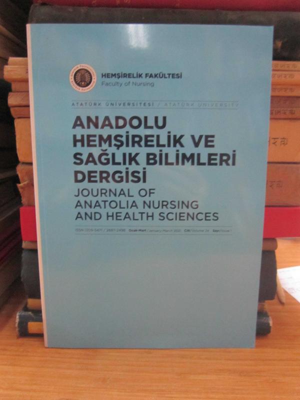 Anadolu Hemşirelik ve Sağlık Bilimleri Dergisi - Hemşirelik Fakültesi - Cilt 24 Sayı 1 Ocak Mart 2021