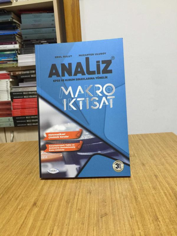 Analiz Makro İktisat Konu Anlatımı 4.Baskı Monopol Yayınları