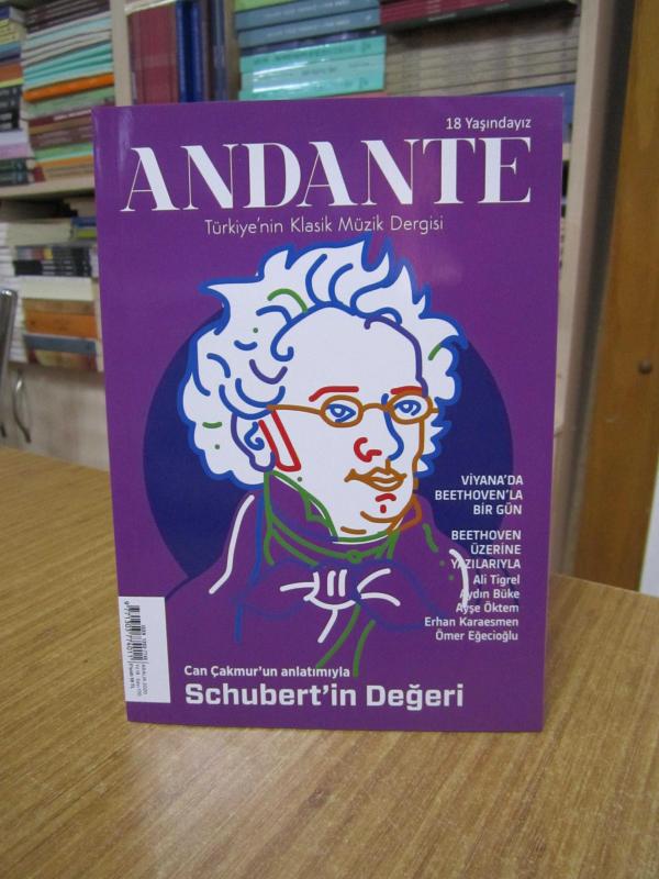 ANDANTE Türkiye'nin Klasik Müzik Dergisi - Aralık 2020 - Yıl 18 - Sayı 170 [ Can Çakmur'un Anlatımıyla Schubert'in Değeri ]