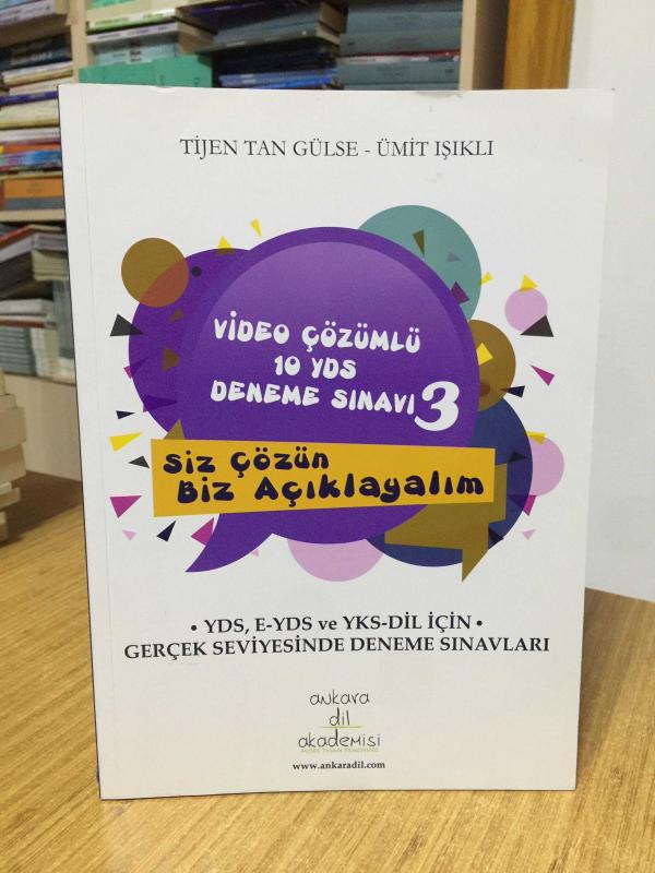 Ankara Dil Akademisi Video Çözümlü 10 YDS Deneme Sınavı - 3