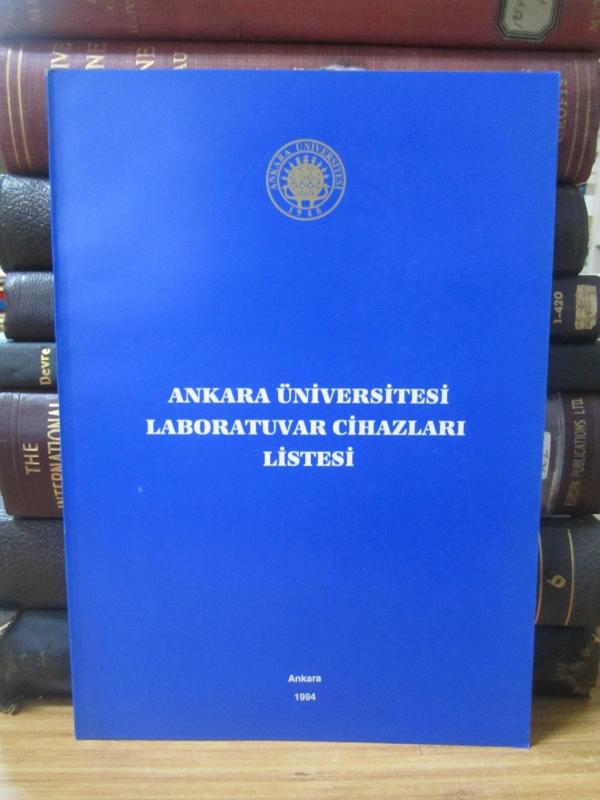 Ankara Üniversitesi Laboratuvar Cihazları Listesi
