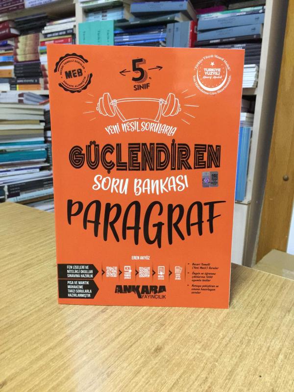 Ankara Yayıncılık 5. Sınıf Güçlendiren Paragraf Soru Bankası