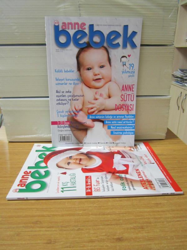 ANNE BEBEK DERGİSİ - 214.Sayı (Ekim 2018/10) ve 216.Sayı (Aralık 2018/12) TAKIM