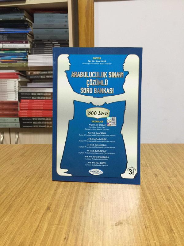 Arabuluculuk Sınavı Çözümlü Soru Bankası Monopol Yayınları - Editör: Öğr. Gör. Alper Bulur [3.BASKI]