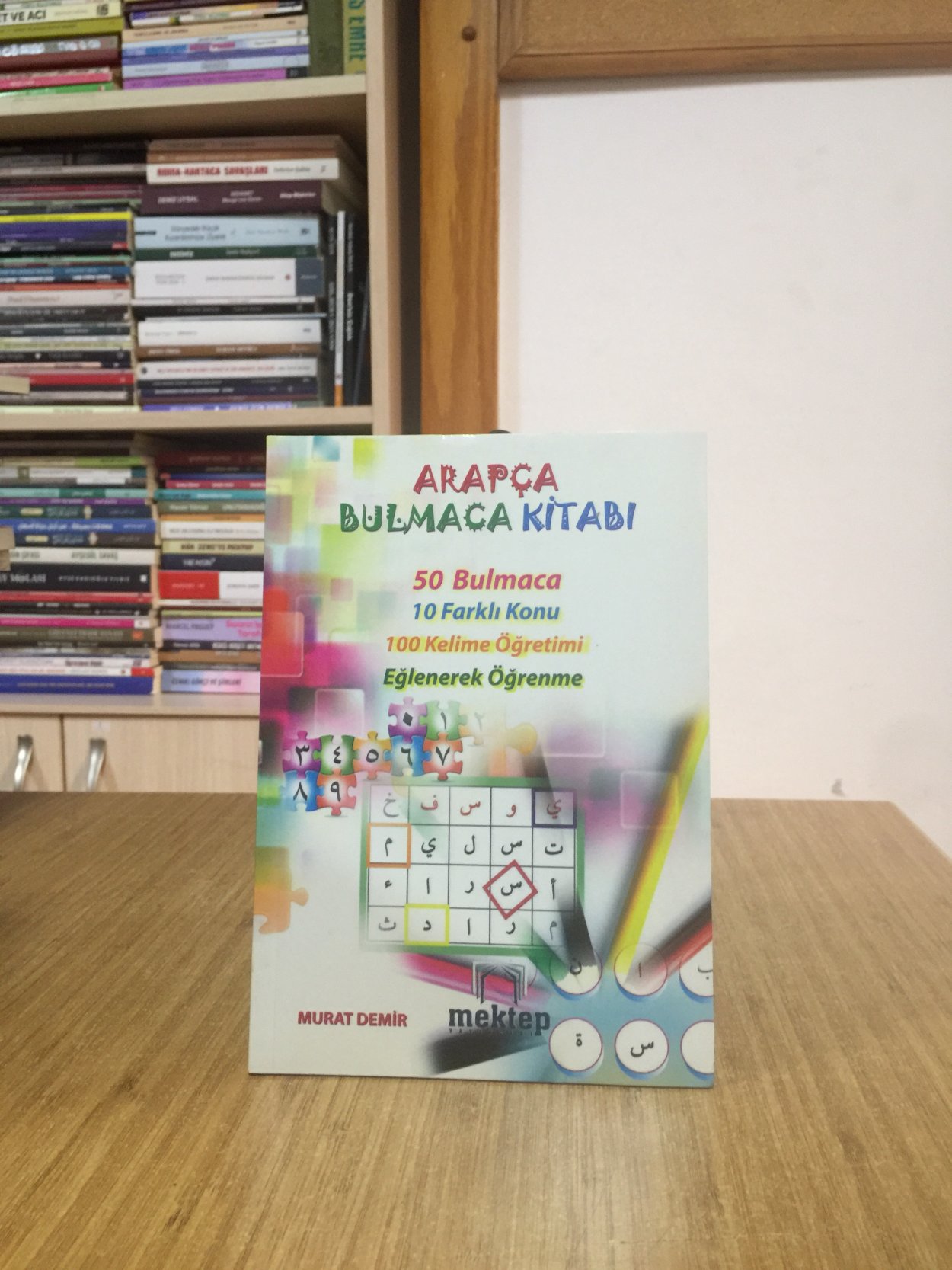 Arapça Bulmaca Kitabı Mektep Yayınları