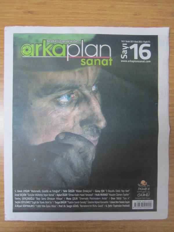 Arkaplan Sanat Gazetesi - Sayı 16 - Aralık 2021 Ocak 2022