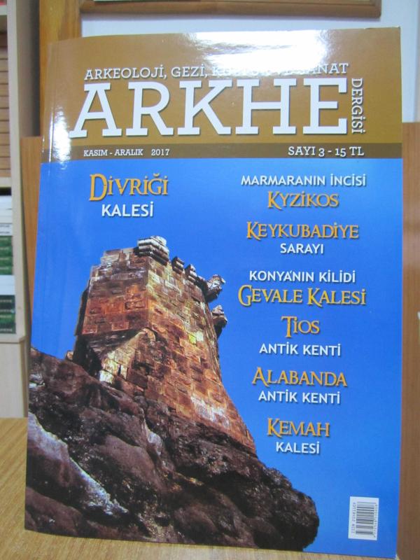 ARKHE Dergisi - Sayı 3 - Kasım Aralık 2017