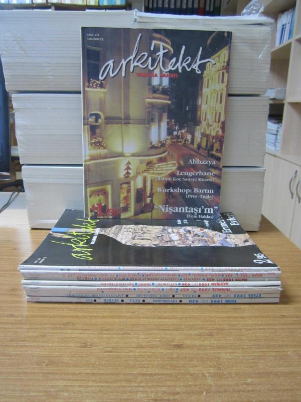 ARKİTEKT Yaşama Sanatı Dergisi - 1995 Yılı 10 Sayı TAKIM (Sayılar: 421-422-423-424-425-426-427-428-429-430)