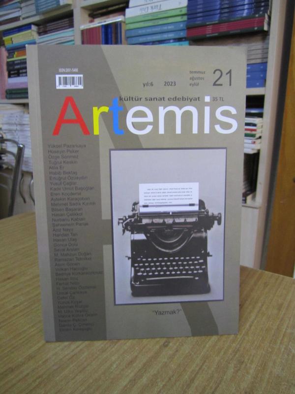 ARTEMİS Kültür Sanat Edebiyat Dergisi - Sayı 21 - Temmuz Ağustos Eylül 2023 - Sardes Kültür ve Sanat Derneği