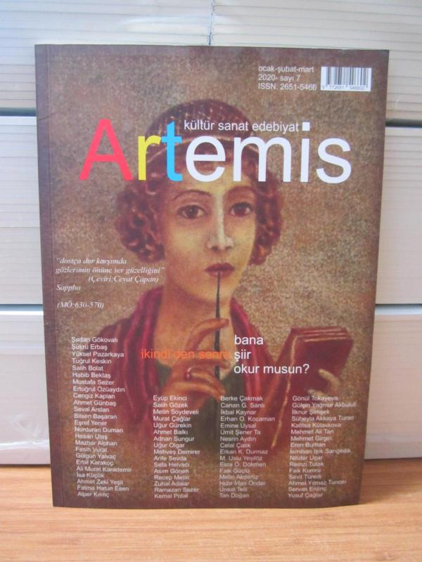ARTEMİS Kültür Sanat Edebiyat Dergisi - Sayı 7 - Ocak Şubat Mart 2020 - Sardes Kültür ve Sanat Derneği