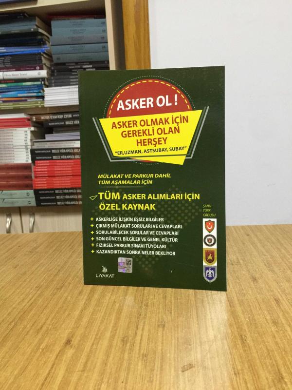 Asker OL- (Asker Olmak İçin Gerekli Olan Her Şey) Alımları İçin Özel Kaynak Liyakat Yayınları