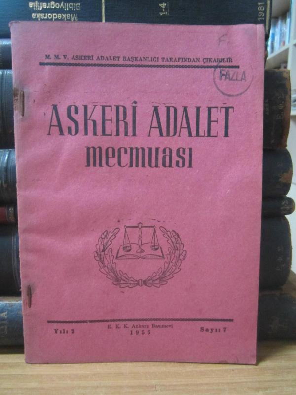 Askeri Tarih Belgeleri Dergisi- Yıl 1981 Mayıs - Sayı 79