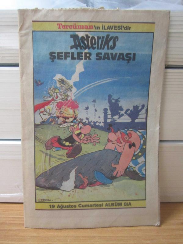 Asteriks Şefler Savaşı ( Tercüman İlavesi ) - 19 Ağustos Cumartesi Albüm 8/A