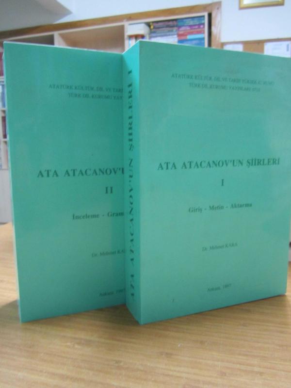 Ata Atacanov'un Şiirleri 2 CİLT TAKIM