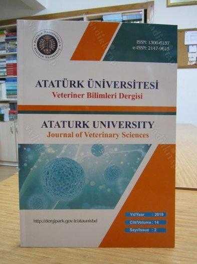 Atatürk Üniversitesi Veteriner Bilimleri Dergisi - Cilt 14 Sayı 2 - Yıl 2019 - Atatürk Üniversitesi Veteriner Fakültesi