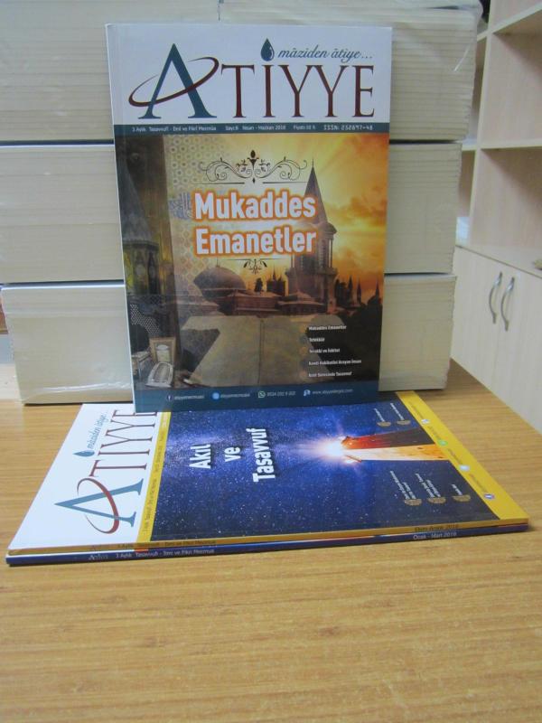 Atiyye Dergisi - 2018 - 2019 Yılları 3 Sayı TAKIM (Sayılar:8-10-11)