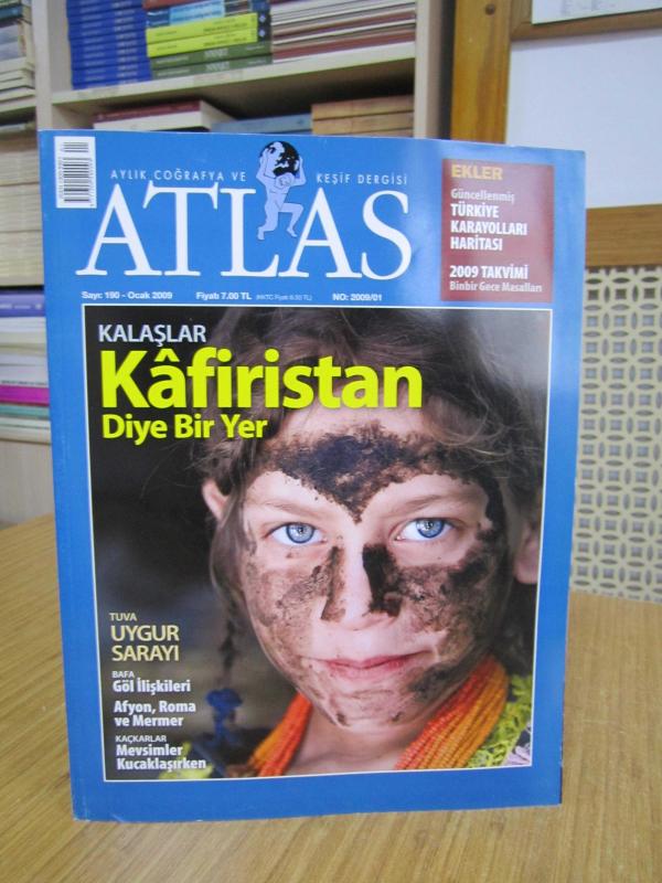 ATLAS Aylık Coğrafya ve Keşif Dergisi - Sayı 190 - Ocak 2009 [ Kalaşlar Kafiristan Diye Bir Yer ]