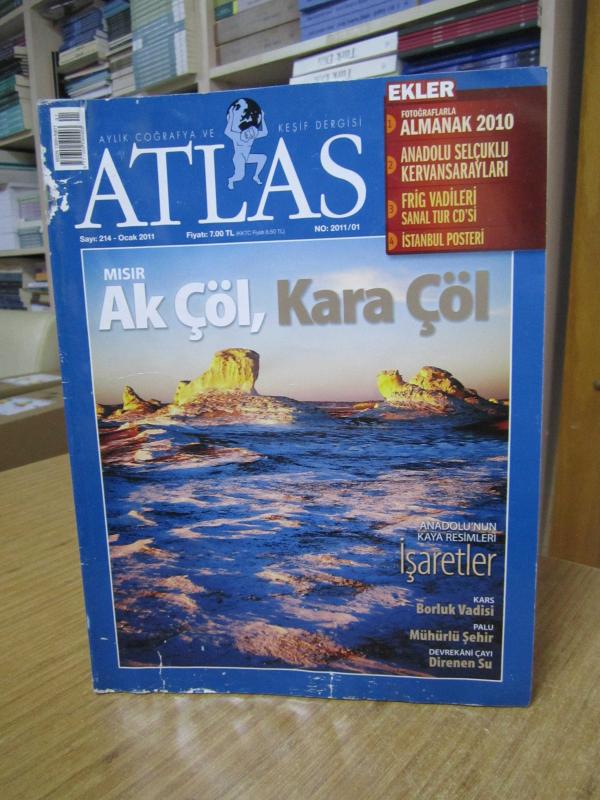 ATLAS Aylık Coğrafya ve Keşif Dergisi - Sayı 214 - Ocak 2011