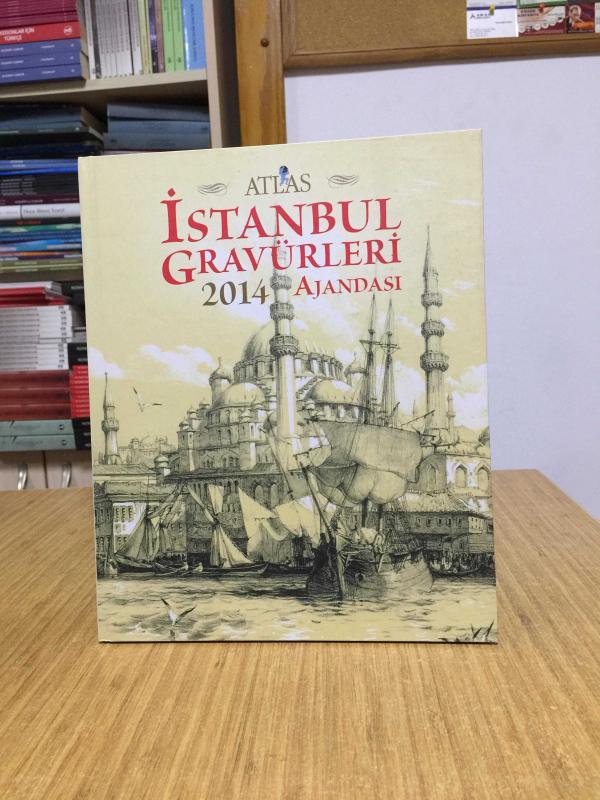 ATLAS İstanbul Gravürleri 2014 Ajandası