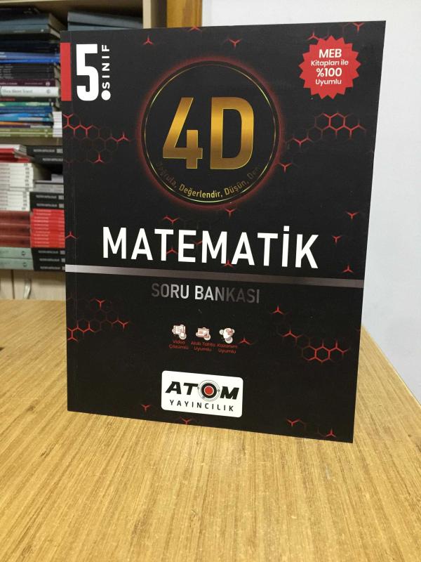 ATOM 4D 5.SINIF MATEMATİK SORU BANKASI Atom Yayıncılık