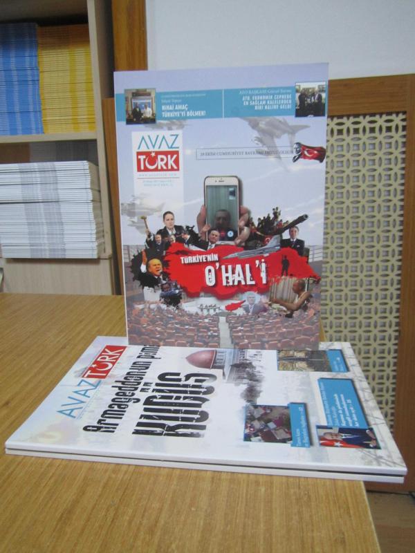 AVAZ TÜRK Dergisi - İLK 3 SAYI TAKIM (2017-2018)