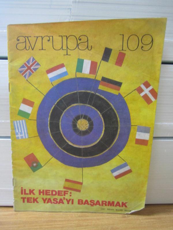 Avrupa Toplulukları Komisyonu Avrupa Sayı 109 - Nisan Mayıs Haziran 1987