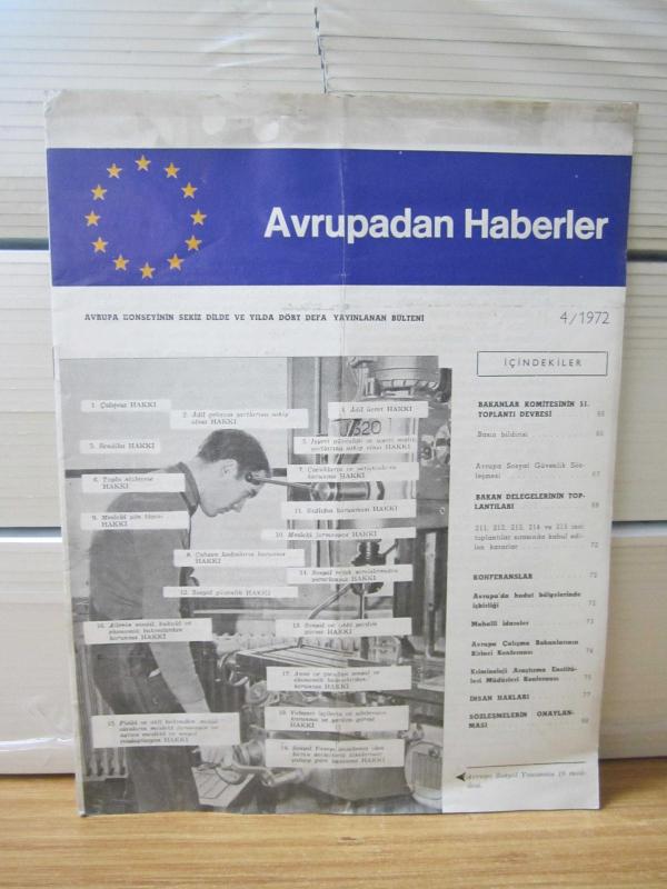Avrupadan Haberler - 4/1972