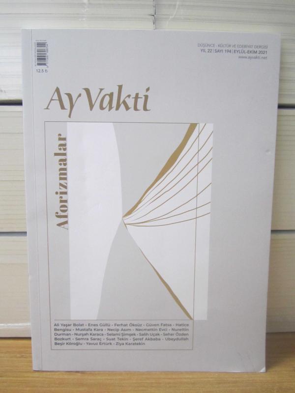 AY VAKTİ DERGİSİ - 2021 Eylül Ekim - Sayı 194