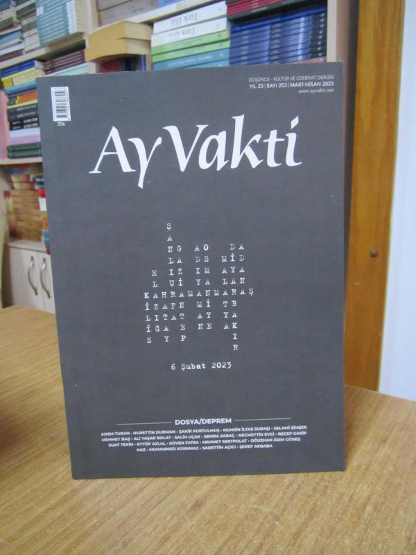 AY VAKTİ DERGİSİ - 2023 Mart Nisan - Sayı 203