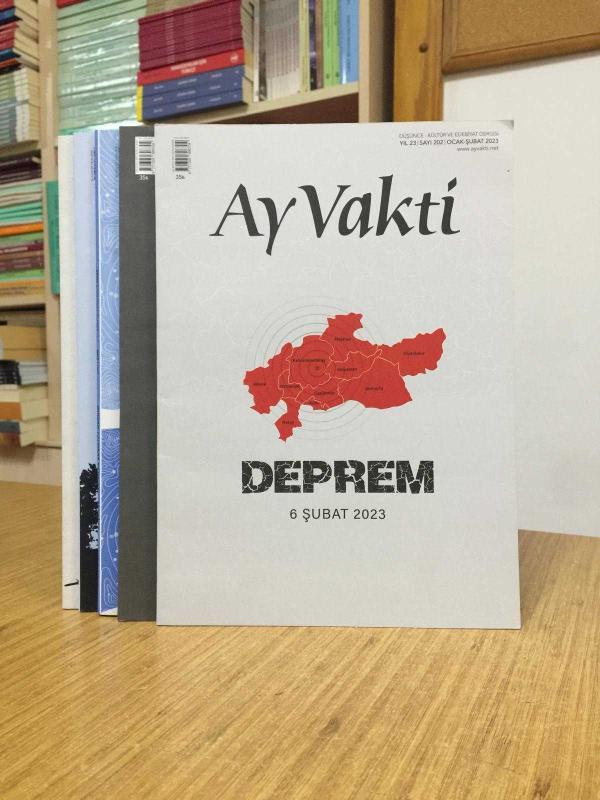 AY VAKTİ DERGİSİ - 2023 Yılı Tüm Sayılar TAKIM (Sayılar 202-207 ve Arası 6 Sayı Mevcut)