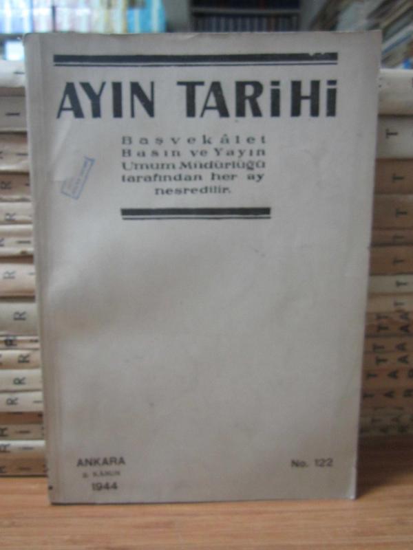 Ayın Tarihi - Sayı 122 - İkinci Kanun 1944 - Aralık