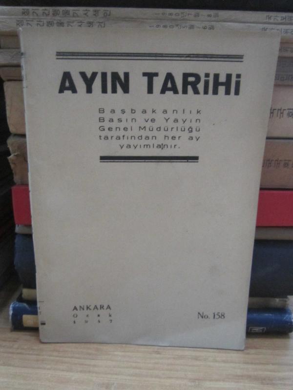 Ayın Tarihi - Sayı 158 - Ocak  1947