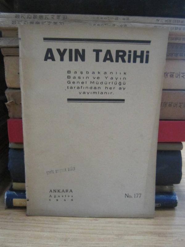 Ayın Tarihi - Sayı 177 - Ağustos 1948