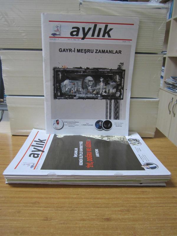 AYLIK DERGİSİ - 2017-2020 Yılları 7 Sayı TAKIM (Sayılar: 156-157-158-159-189-191-192) - M. Bilal İnci