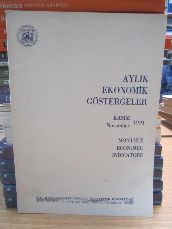 Aylık Ekonomik Göstergeler - Monthly Economic Indicators - Aralık December 1991