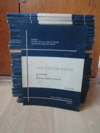 Aylık İstatistik Bülteni - Ekonomik ve Sosyal Endikatörler - 1966 ile 1969 Arası Toplamda 28 Adet