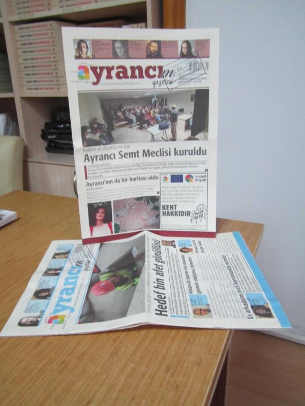 Ayrancı Semt Gazetesi - 3 SAYI TAKIM (Sayılar: 19 - 20/21 - 22)