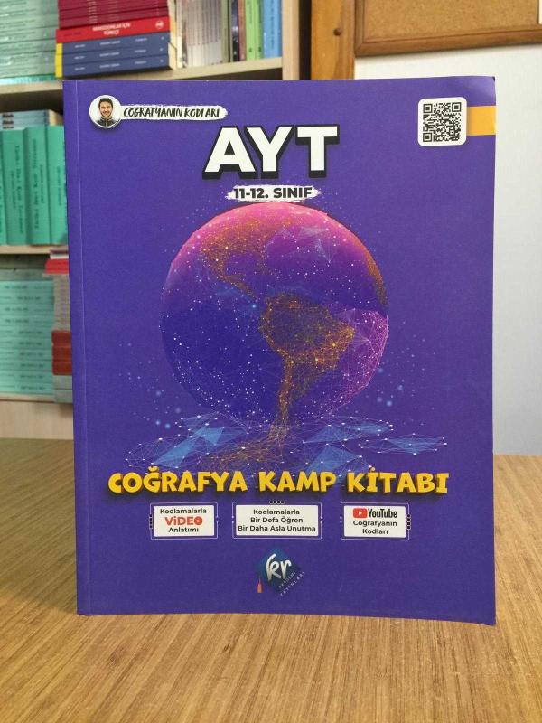 AYT 11-12. Sınıf Coğrafya Kamp Kitabı / KR Akademi Yayınları