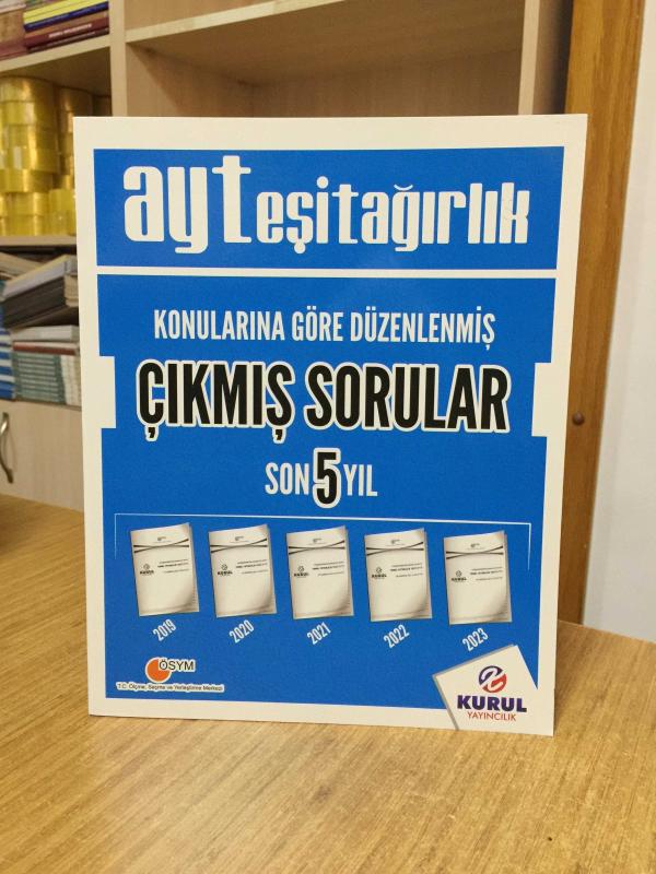 AYT Eşit Ağırlık Konularına Göre Düzenlenmiş Son 5 Yıl Çıkmış Sorular Kurul Yayıncılık