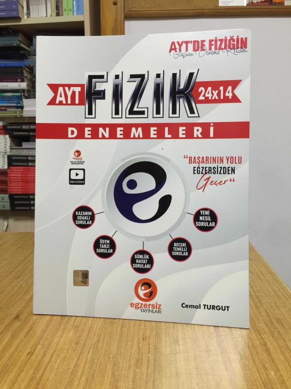 AYT Fizik 24 x 14 Denemeleri Egzersiz Yayınları