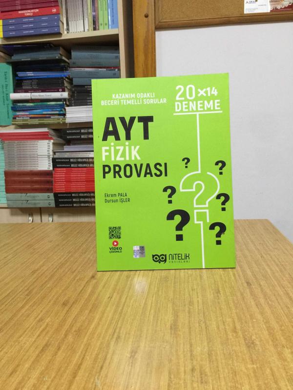 AYT Fizik Provası 20x14 Deneme Nitelik Yayınevi